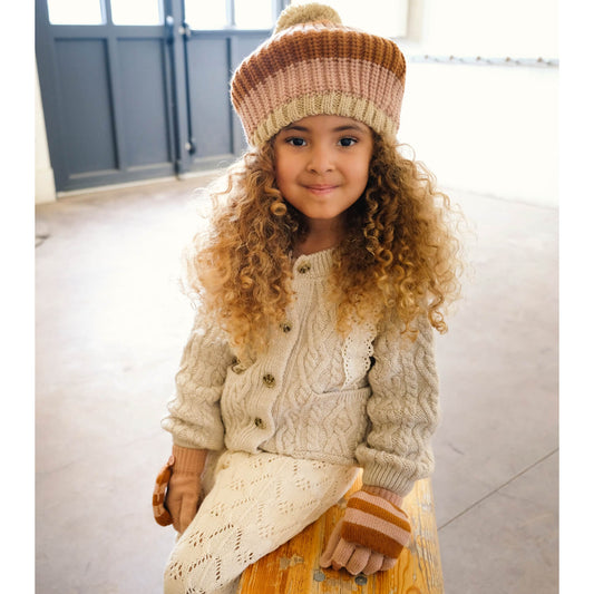 Rockahula - Fäustlinge & Handschuhe 2-in-1 "Cosy Striped"