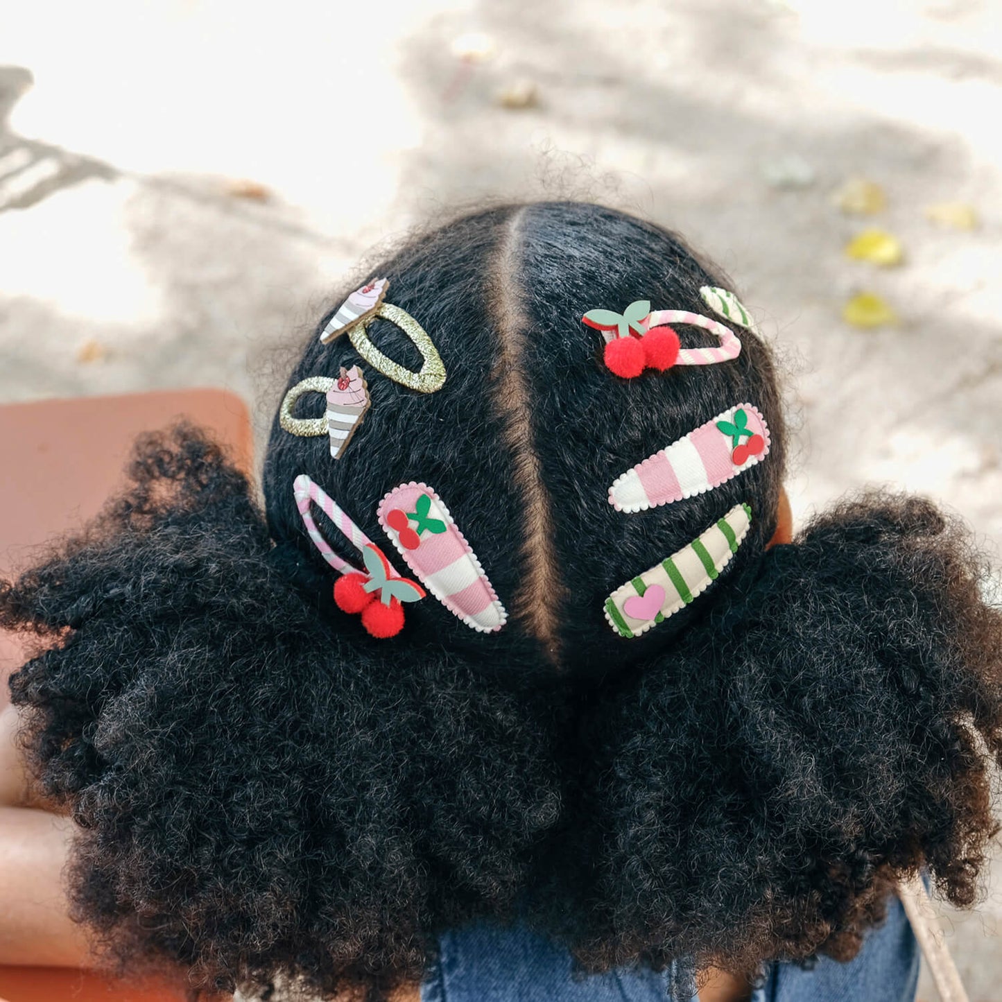 Rockahula - Haarspangen "Very Cherry Ice Cream", 2er Set