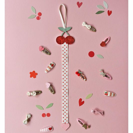 HAARSPANGEN-HALTER VERY CHERRY