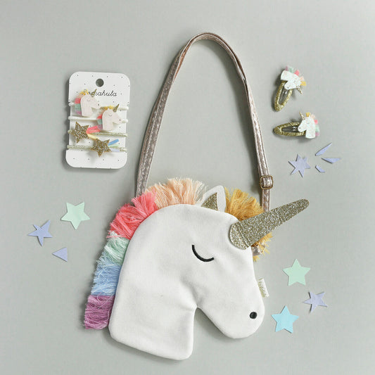HAARGUMMIS RAINBOW UNICORN, 4er Set