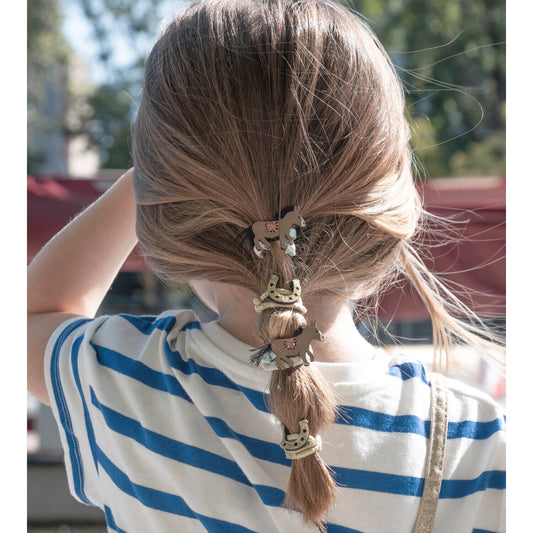 Rockahula - Haargummis "Polly Pony", 4er Set