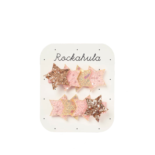 Rockahula - Haarspangen "Shimmer Star", 2er Set