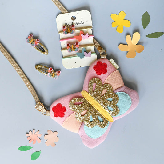 HAARGUMMIS CARNIVAL BUTTERFLY, 4er Set