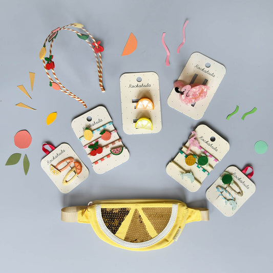 HAARSPANGEN CITRUS SLICE, 2er Set