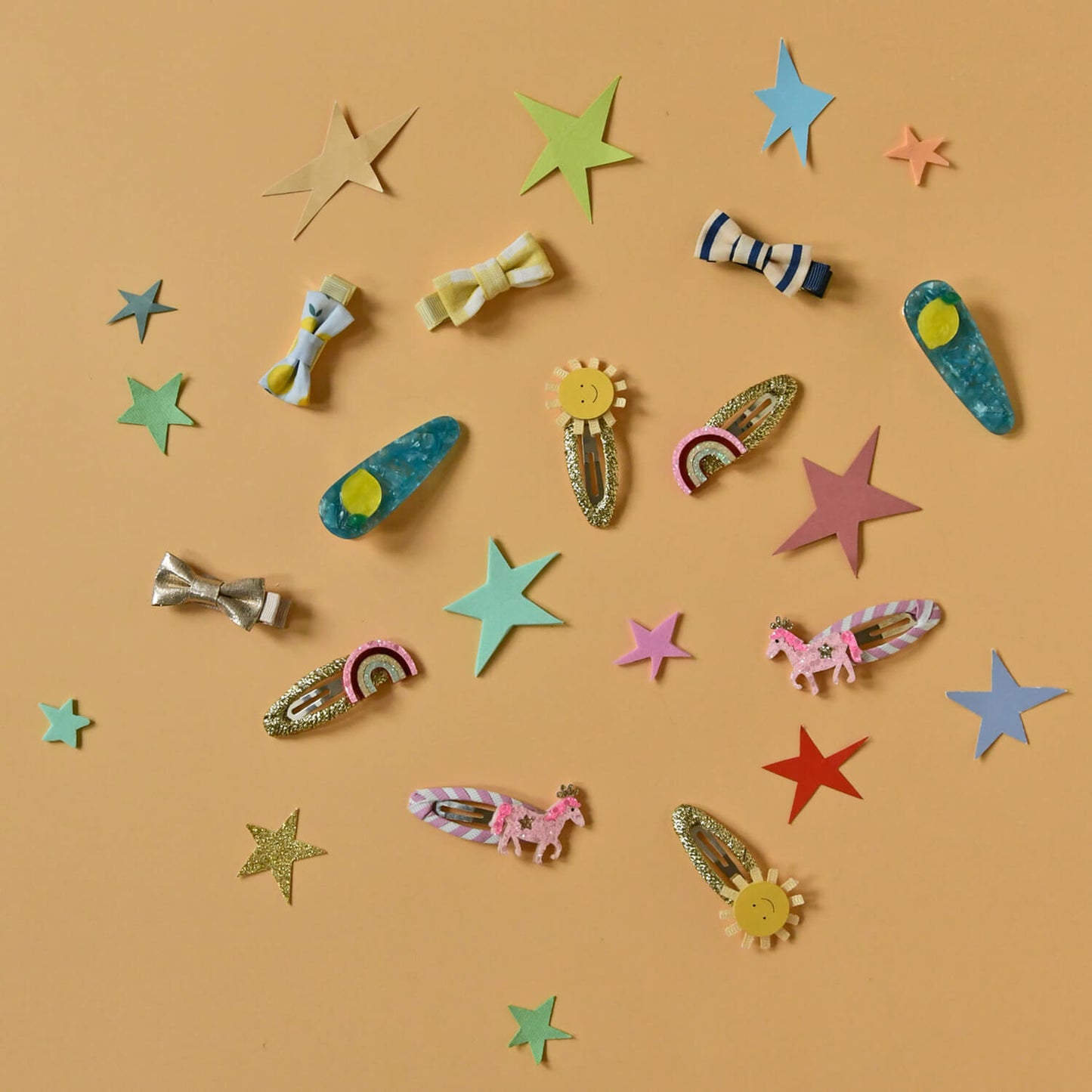 HAARSPANGEN PINK PONY, 2er Set