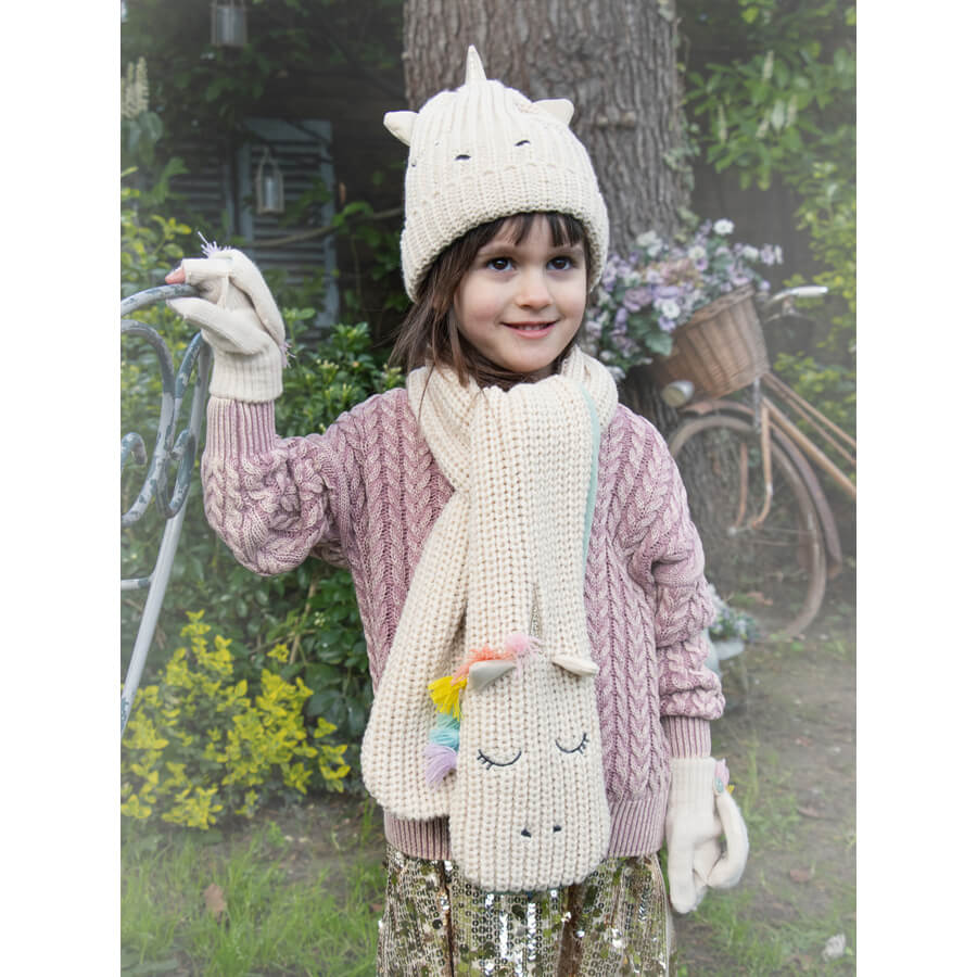 Rockahula - Strickschal "Rainbow Unicorn" für Kinder