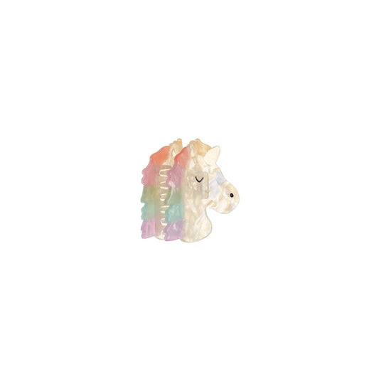 HAARKLAMMER RAINBOW UNICORN