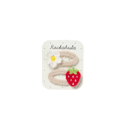 HAARSPANGEN DAISY & STRAWBERRY, 2er Set