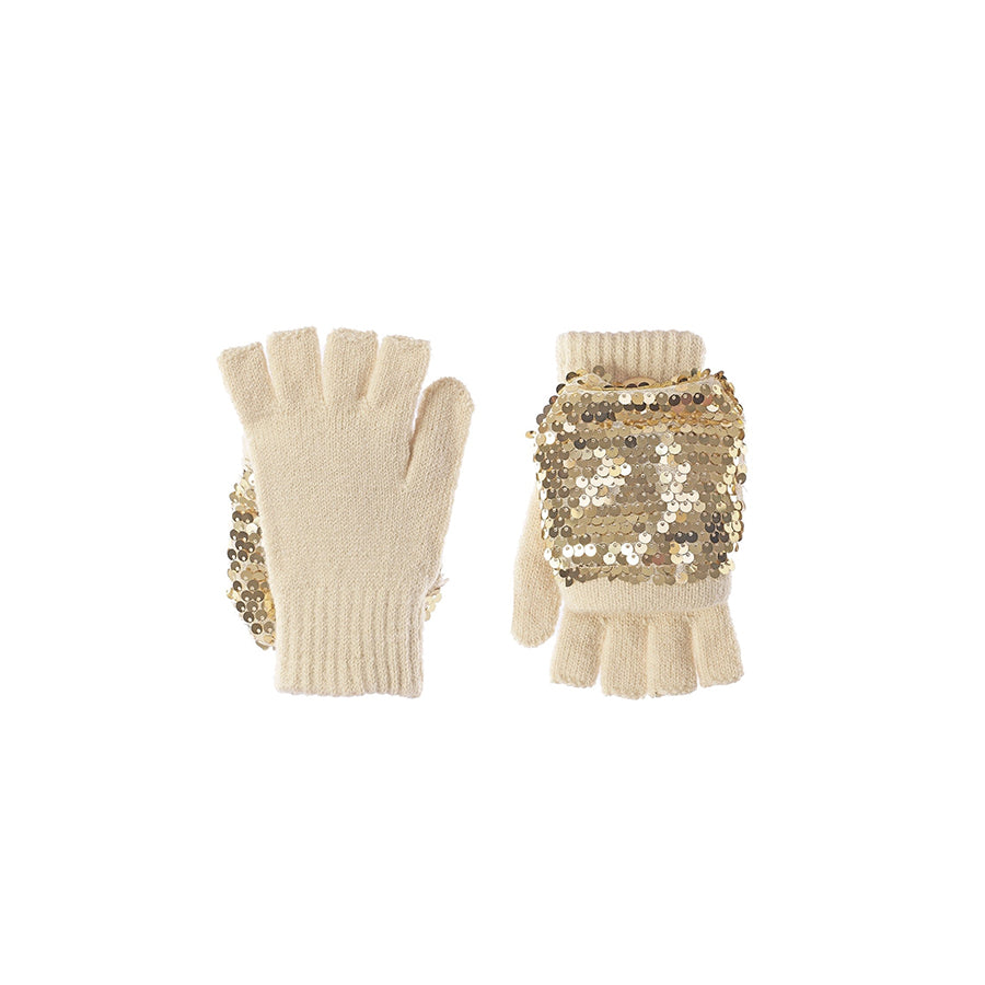 HANDSCHUHE & FÄUSTLINGE SHIMMER SEQUIN (2-IN-1)