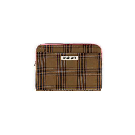 Rose in April - Laptop-Tasche "Tartan", Laptop Hülle