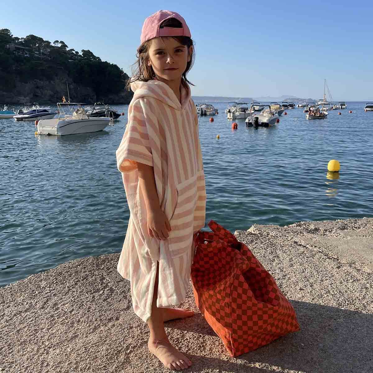 Rose in April - Badeponcho "Suzon - Light Pink"