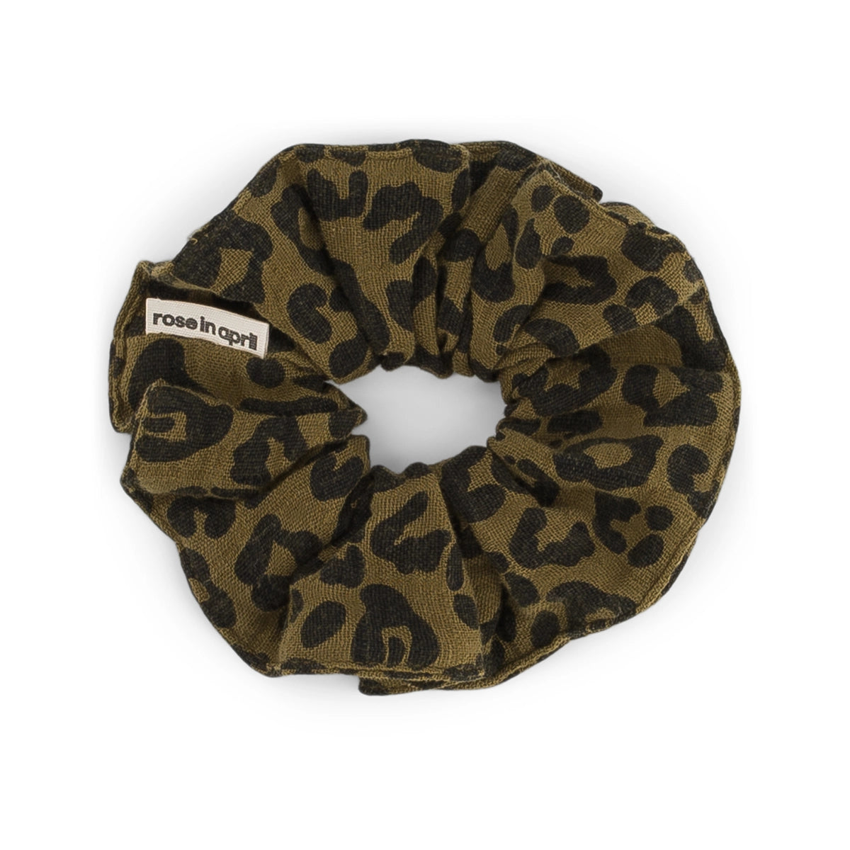 HAARGUMMI SCRUNCHIE GRAOU OLIVE