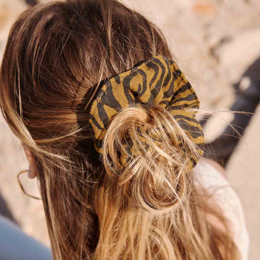 Rose in April - Haargummi "Scrunchie Zebrou Tapenade"