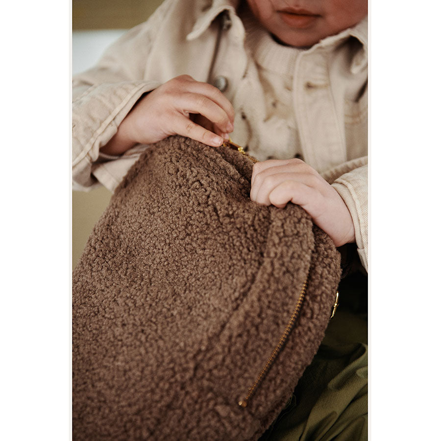 Studio Noos - Rucksack Midi "Teddy Brown" für Kinder