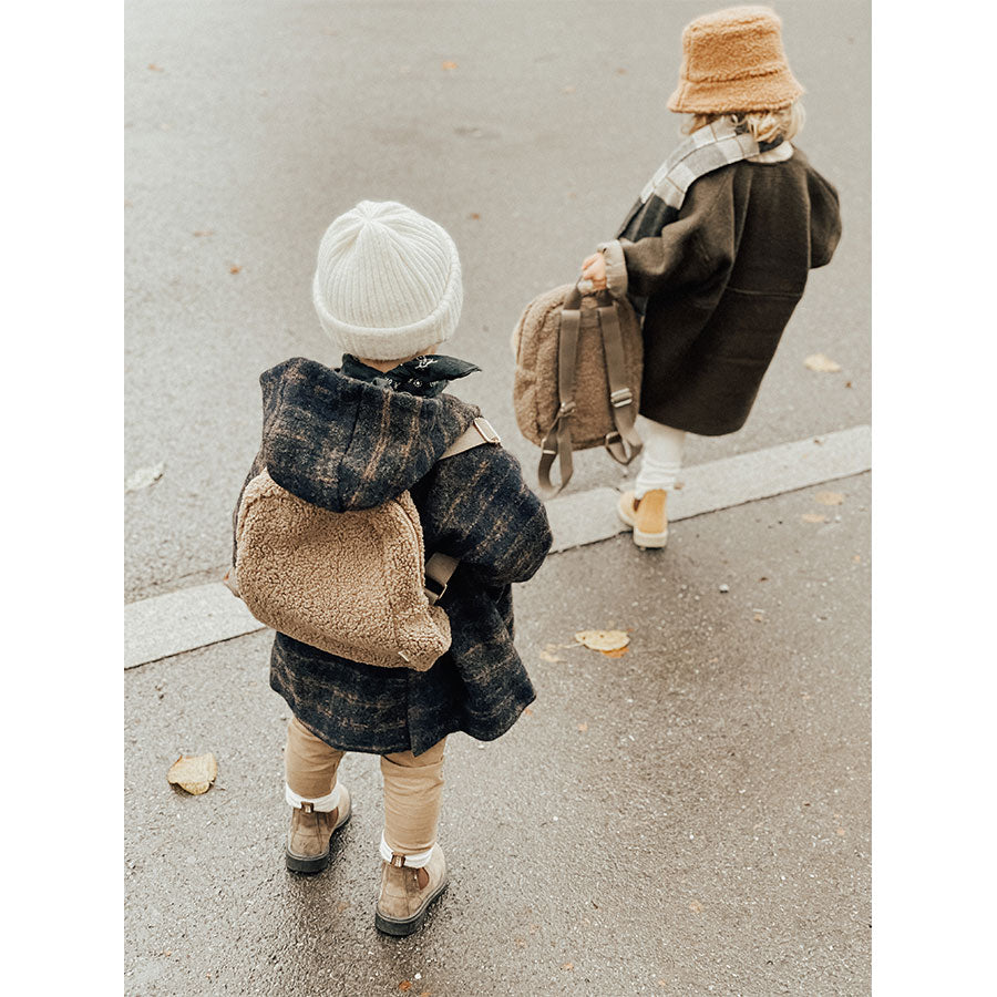 Studio Noos - Rucksack Midi "Teddy Brown" für Kinder