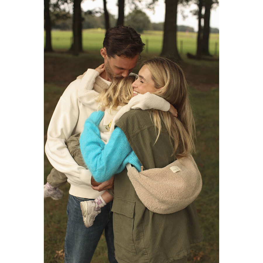 TASCHE ADULT FANNY PACK – ECRU TEDDY