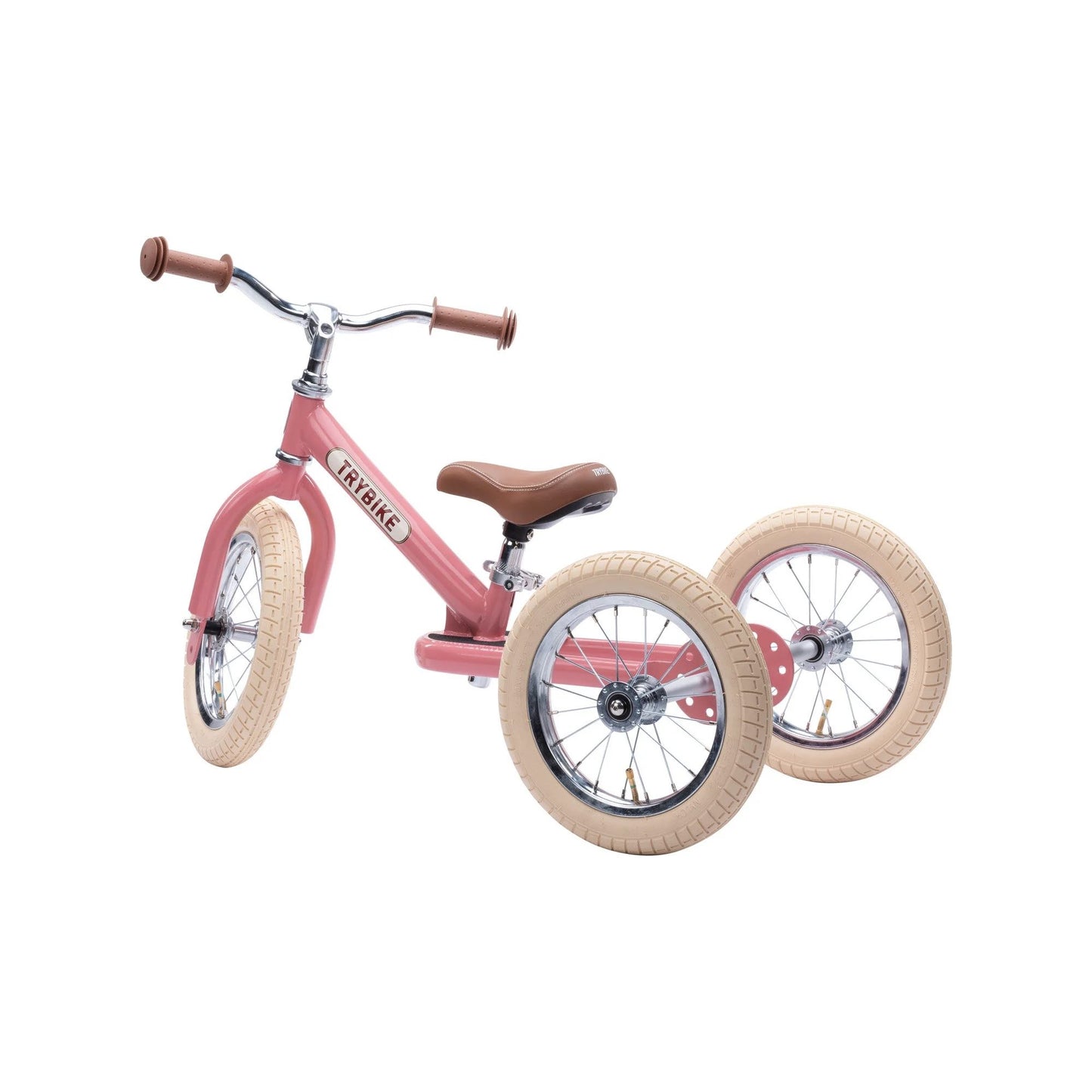 Trybike - 2-in-1 Dreirad "Steel Vintage Pink"