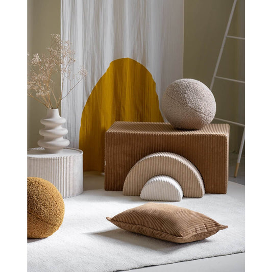 Wigiwama – Kissen Mit Cordbezug Toffee 33x55cm