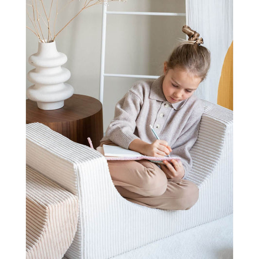 Wigiwama – Schaumstoff-Spielset "Regenbogen" Creme/Beige 3-tlg.