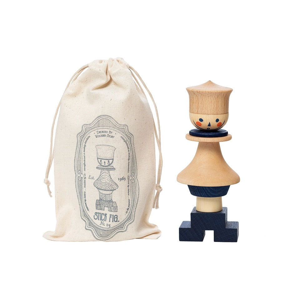 Wooden Story - Stapelspielzeug "Stick Fig. No. 5"