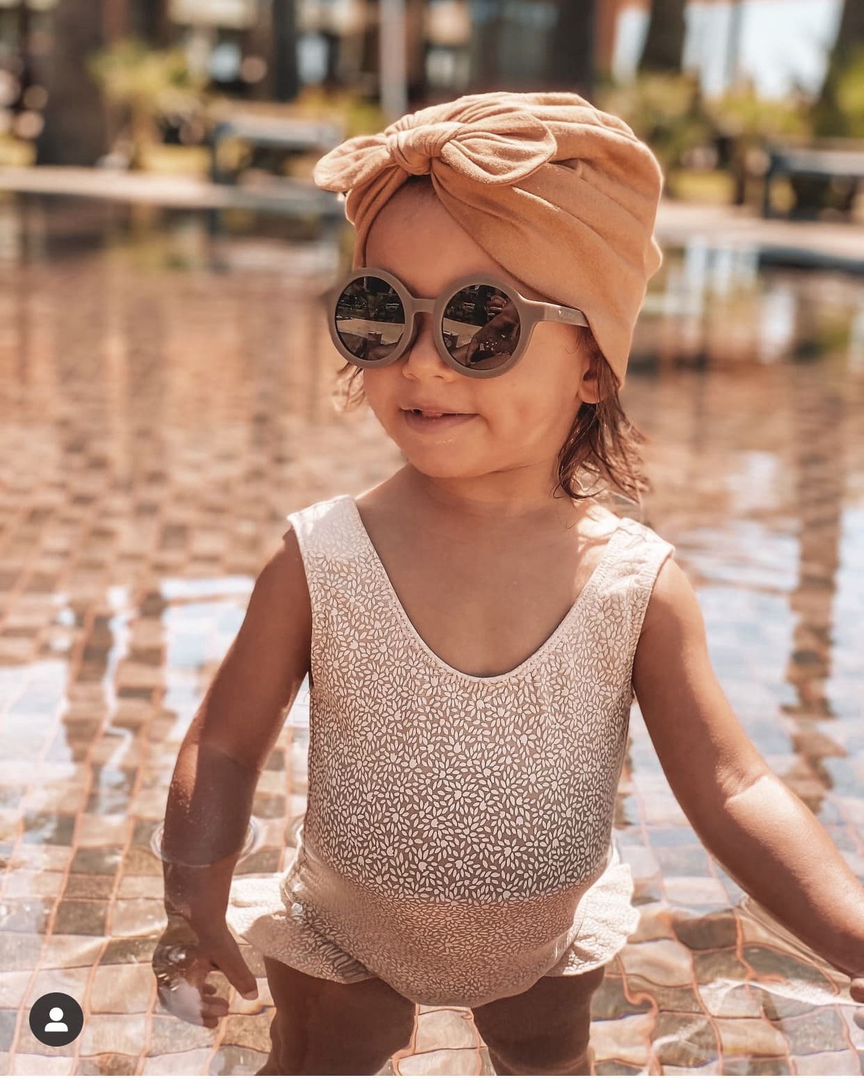 TURBAN MÜTZE HIBBIE IVORY