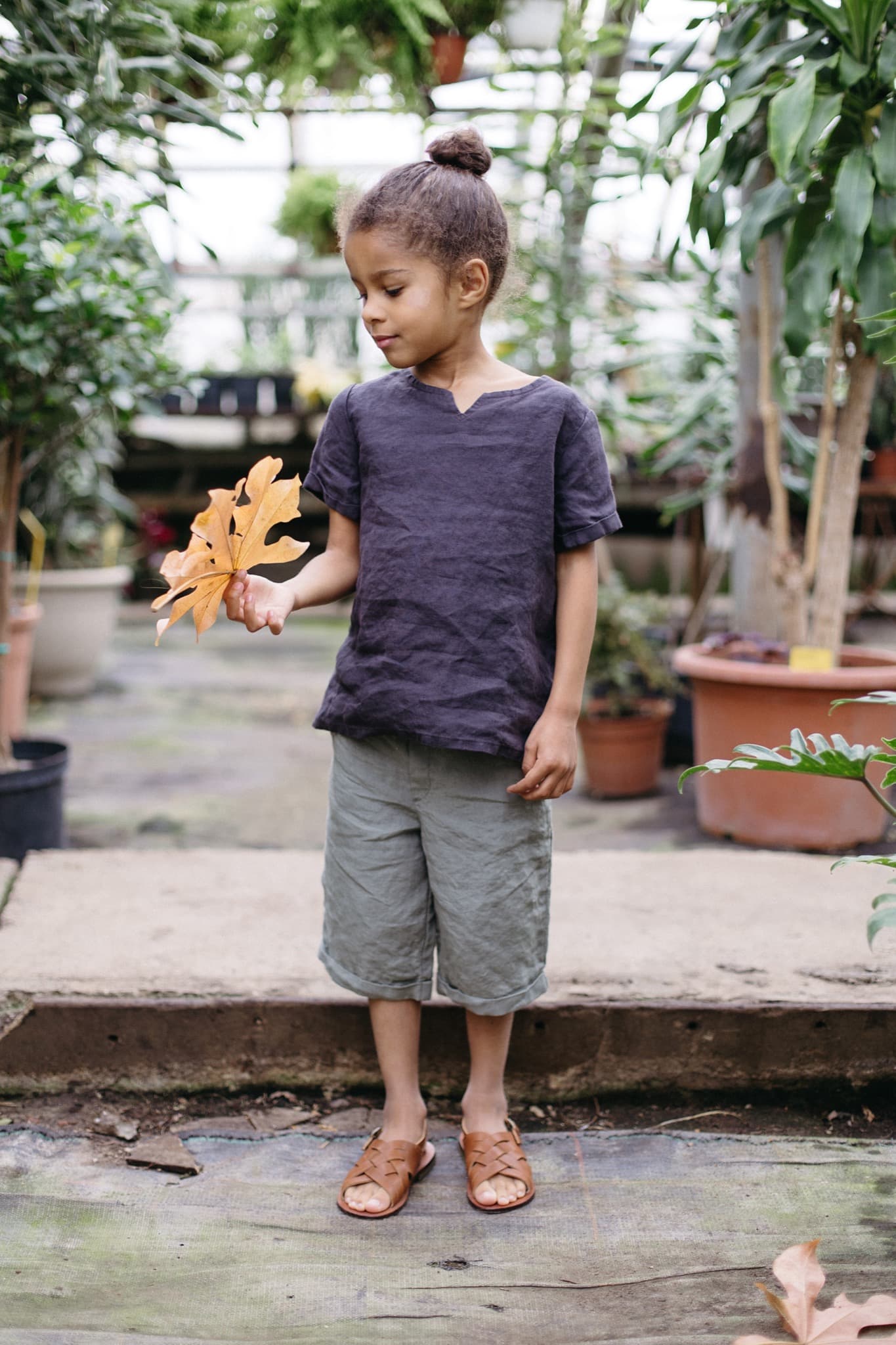 LEINEN HEMD JOSUE - VERSANDBEREIT