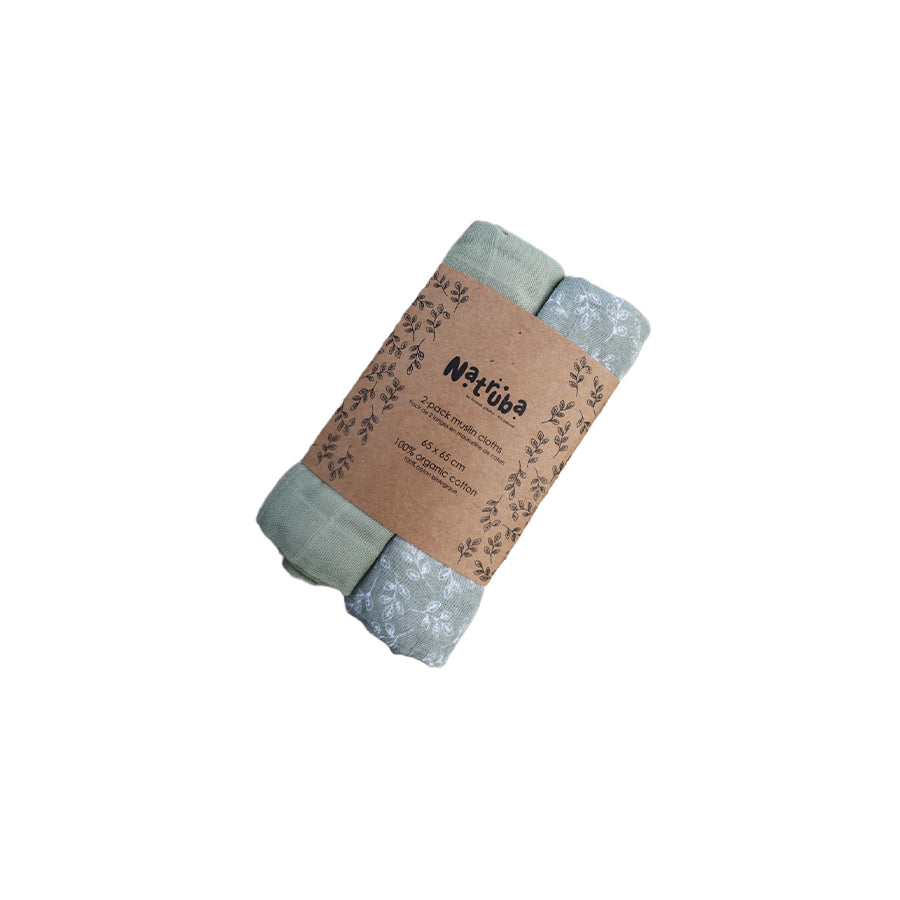 MULLTÜCHER GREEN, 2ER PACK