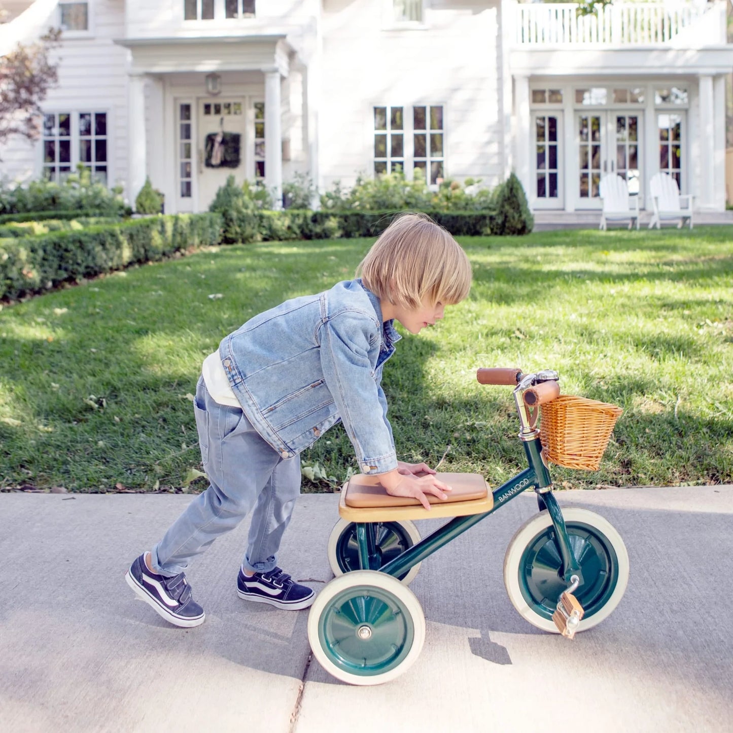 Banwood - Kinder Dreirad Trike Dunkelgrün