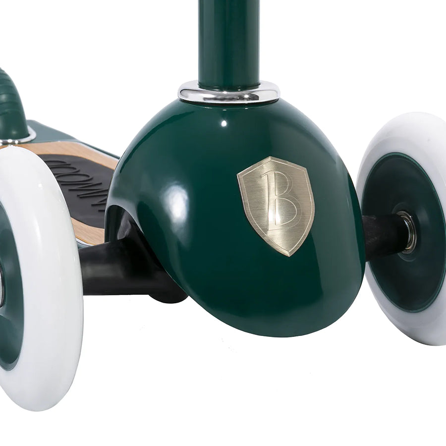 Banwood - Kinderroller Scooter Dunkelgrün