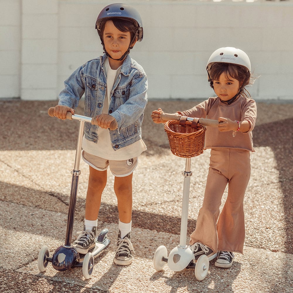 Banwood - Kinderroller Scooter Dunkelblau