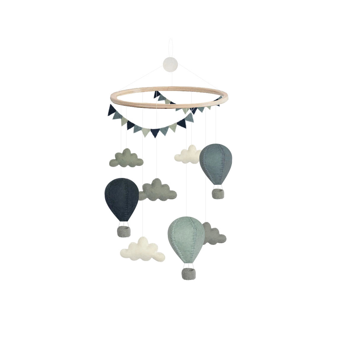 MOBILE HEISSLUFTBALLONS BLUE MIX