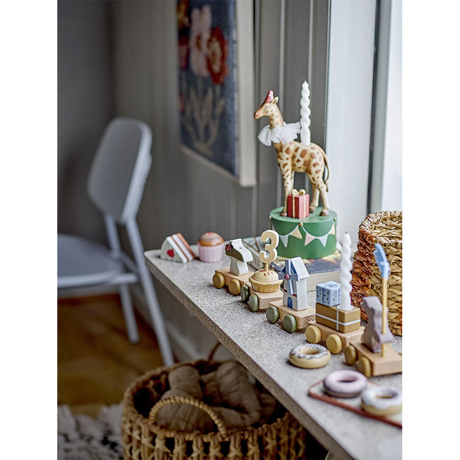 Bloomingville Mini Geburtstagszug Alfi aus Holz