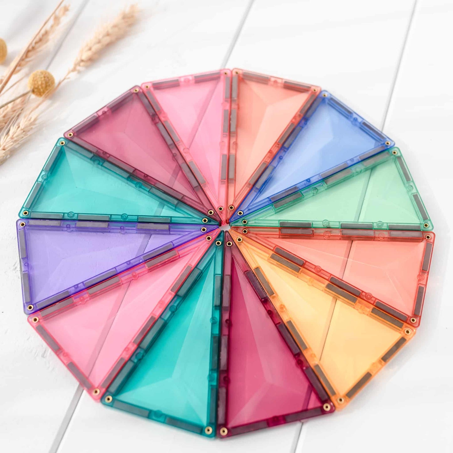 Connetix - Magnetbausteine, Pastel Creative - 120 Teile