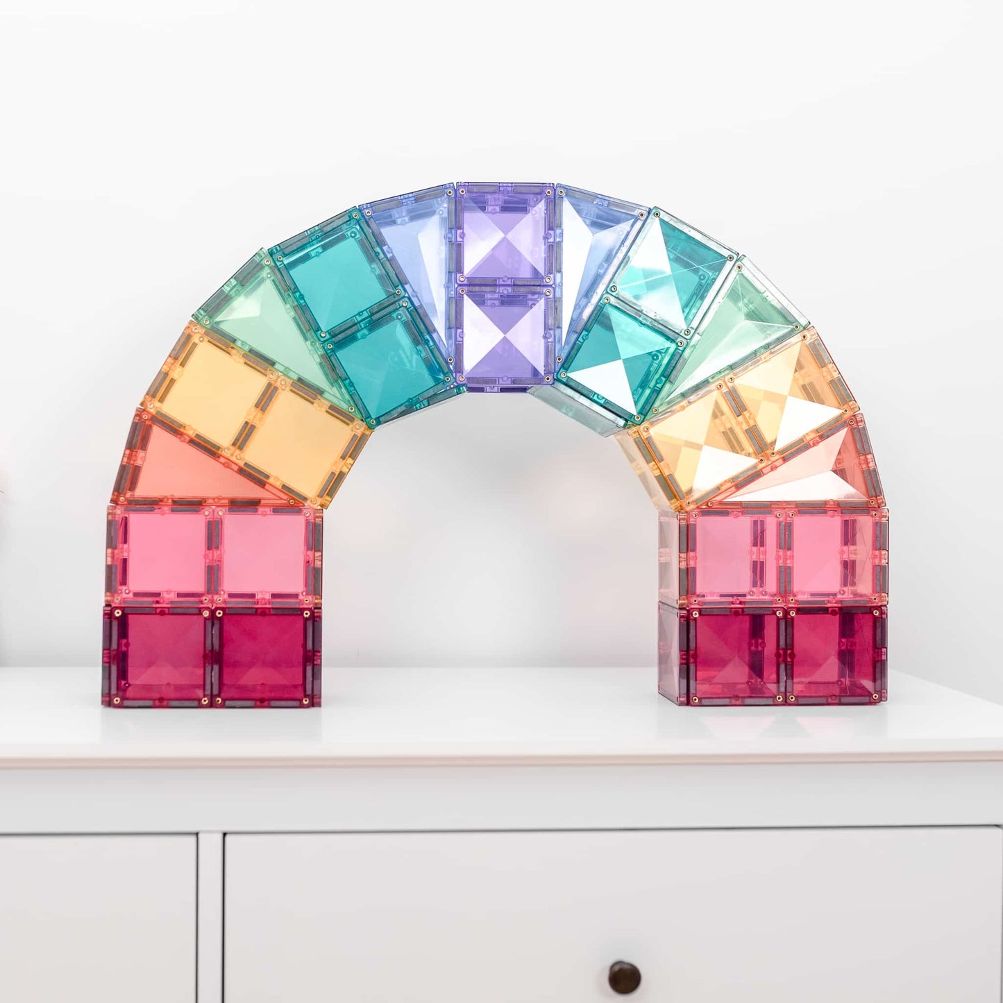Connetix - Magnetbausteine, Pastel Creative - 120 Teile