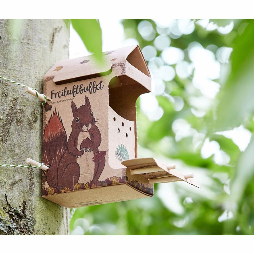 Die Stadtgärtner - Freiluftbuffet Eichhörnchen