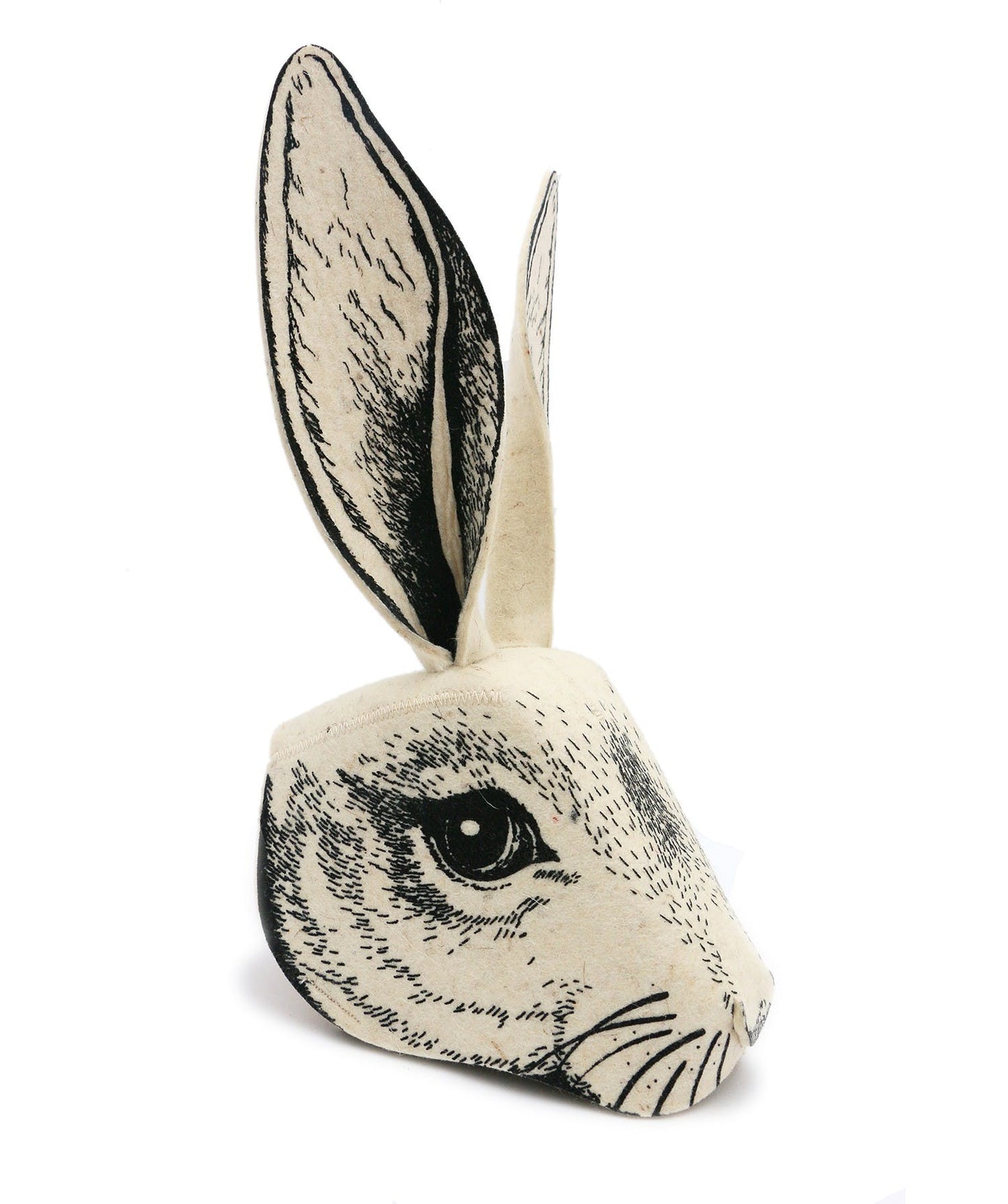 Frida's Tierchen Hasenmaske aus Filz für Kinder