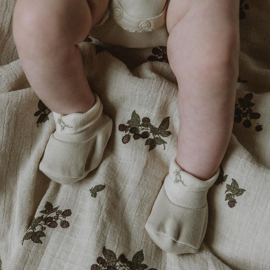 Garbo & Friends - Baby-Füßlinge "Jersey Sand"