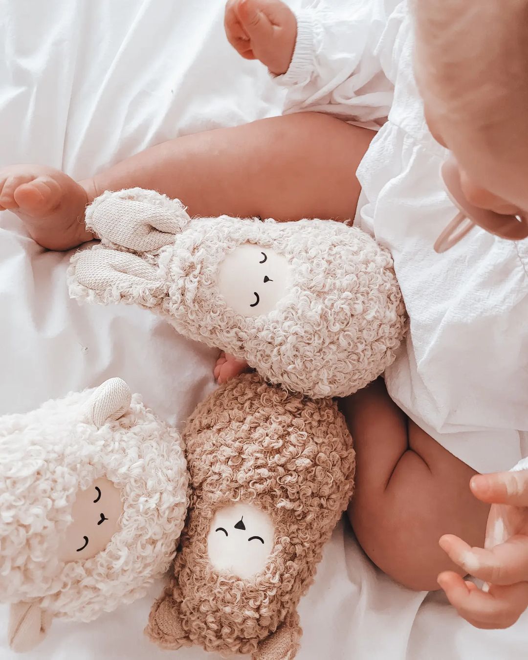 MUSIKSPIELZEUG WOOLY BUNNY, 19 cm