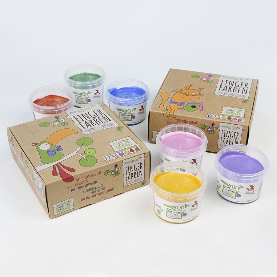 FINGERFARBEN LUKA 4er SET