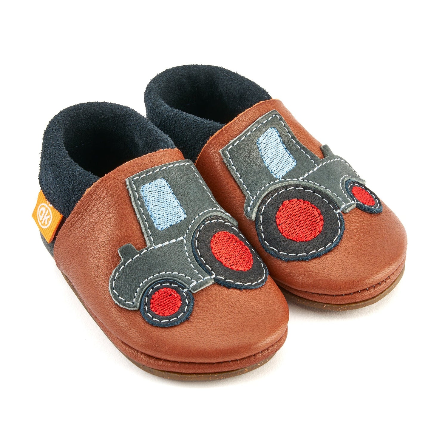 Orangenkinder - Kinder Barfußschuhe Herbert (Krabbelschuhe / Hausschuhe)
