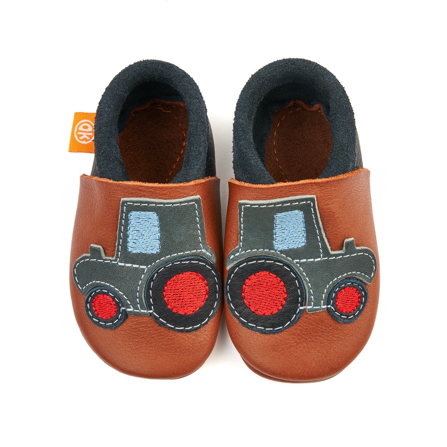 Orangenkinder - Kinder Barfußschuhe Herbert (Krabbelschuhe / Hausschuhe)