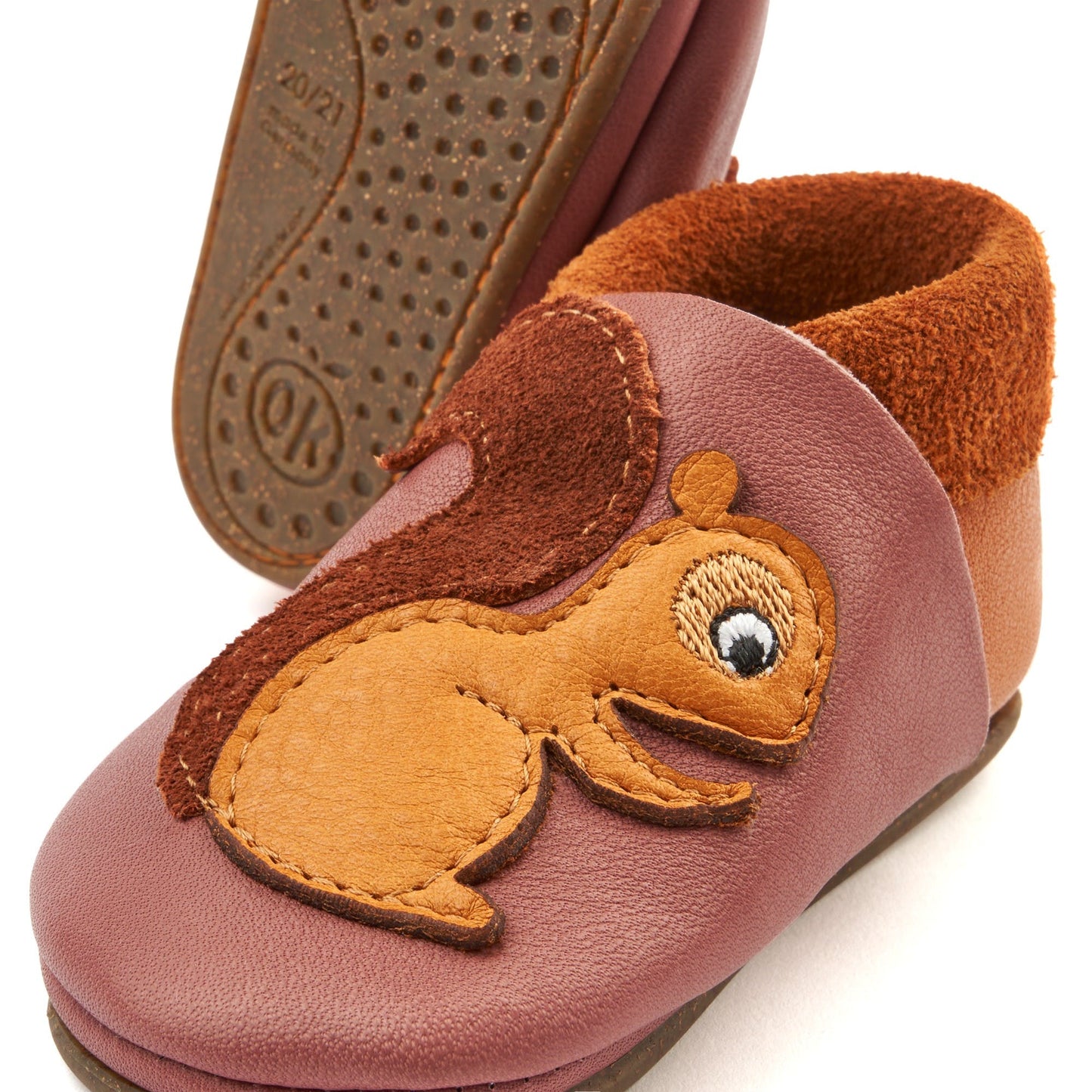 Orangenkinder - Kinder Barfußschuhe Knusper (Krabbelschuhe / Hausschuhe)