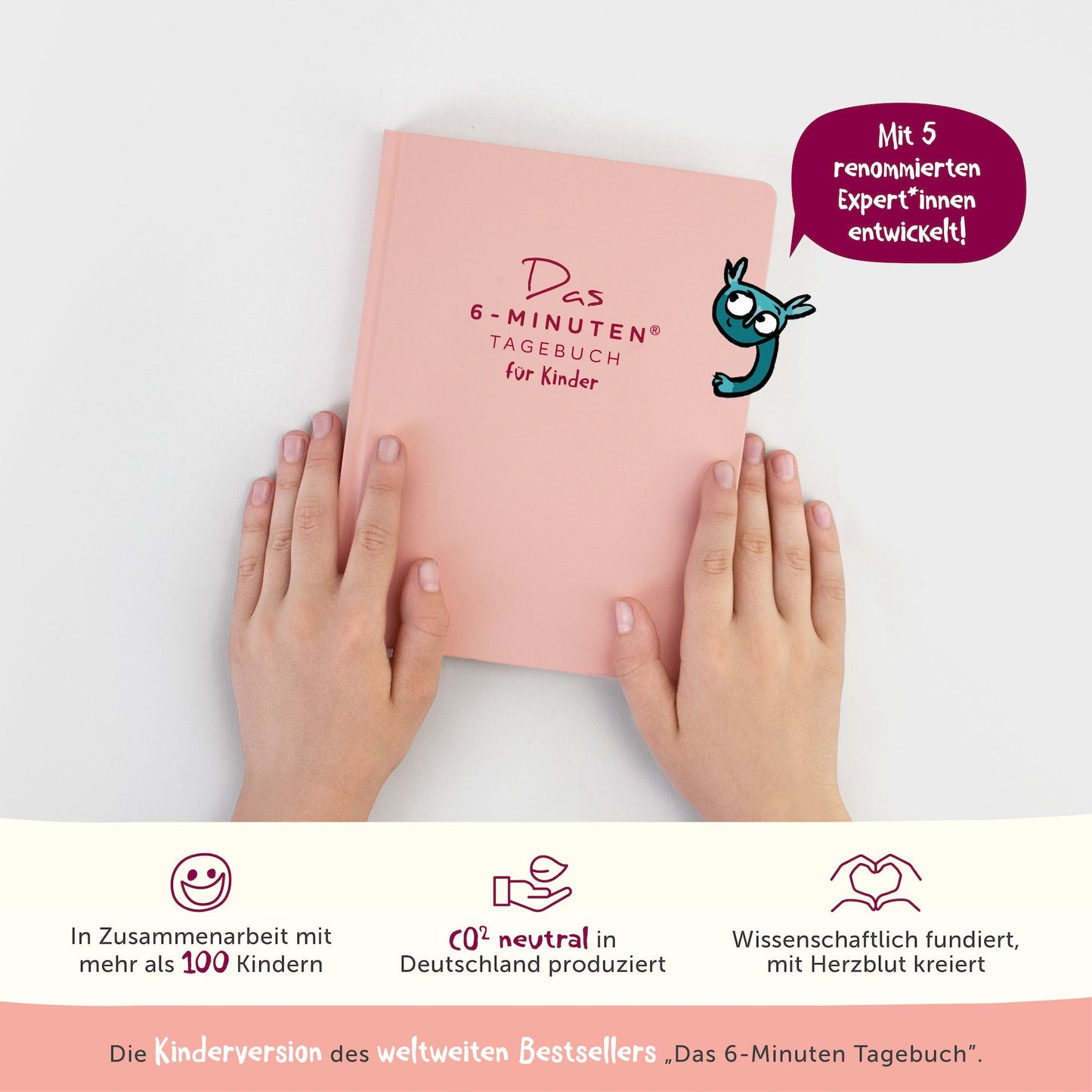 Urbestself - Das 6-Minuten Tagebuch für Kinder