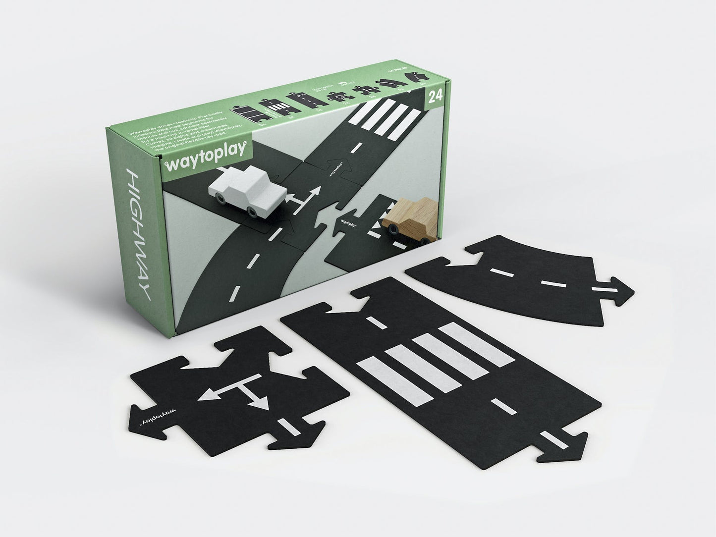 Waytoplay - Spielstraße Highway, 24-teilig