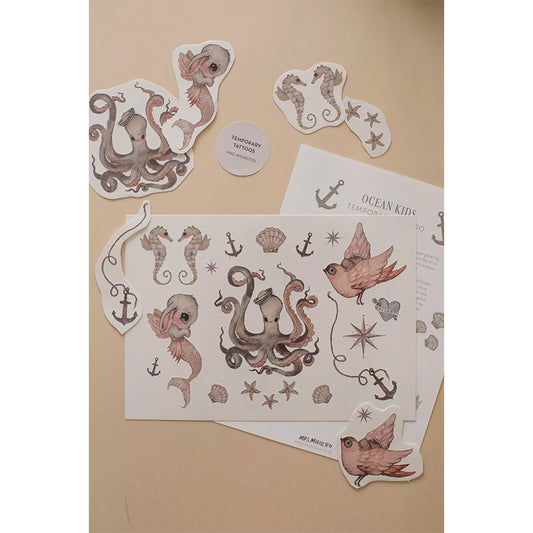 Mrs Mighetto - Kinder Tattoos Ocean