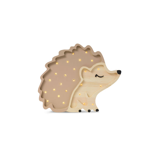 Little Lights - Kinderlampe "Hedgehog Lamp - Autumn Brown"