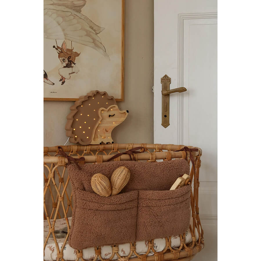 Little Lights - Kinderlampe "Hedgehog Lamp - Autumn Brown"