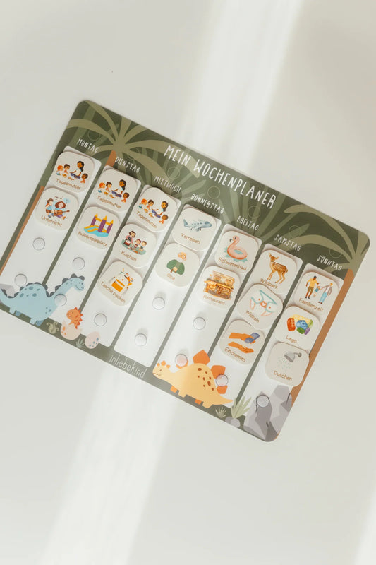 WOCHENPLANER A4 - DINO