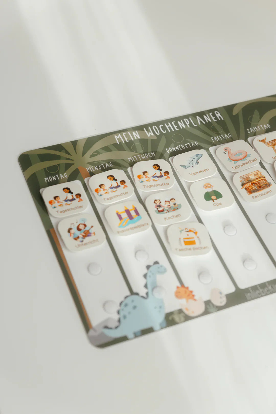 WOCHENPLANER A4 - DINO