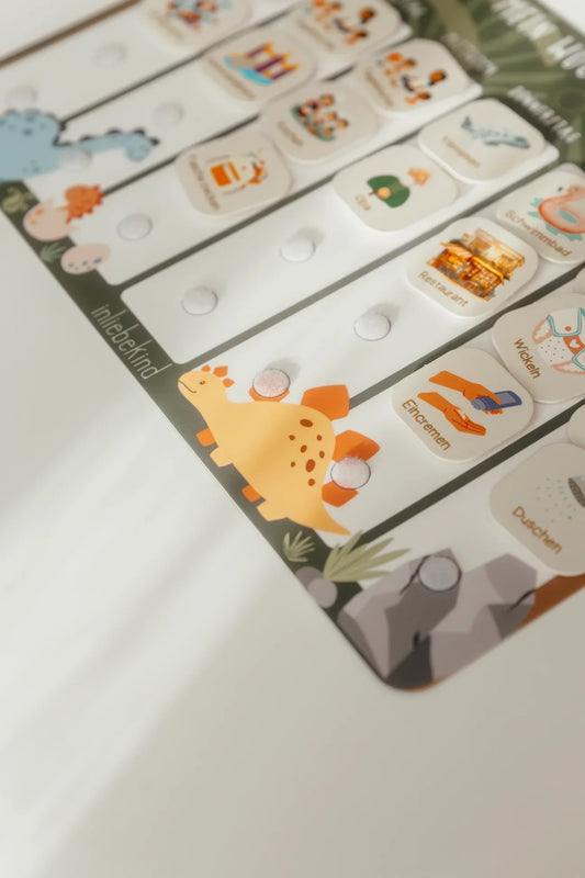 WOCHENPLANER A4 - DINO